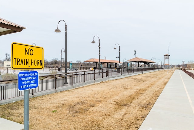 view of property's community featuring a gazebo