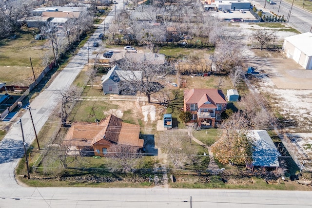 bird's eye view featuring a residential view