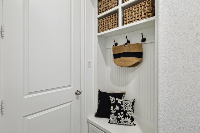 view of mudroom