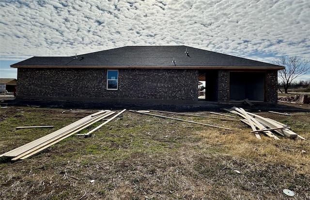 view of rear view of house