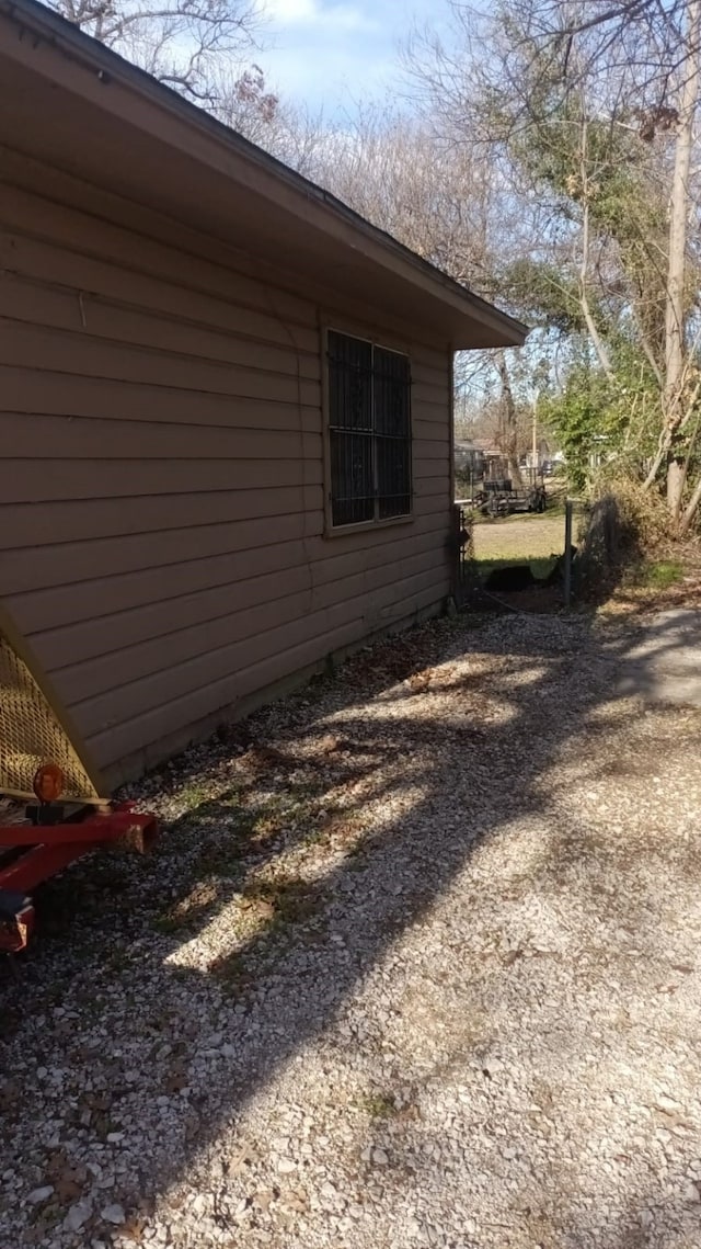 view of side of home