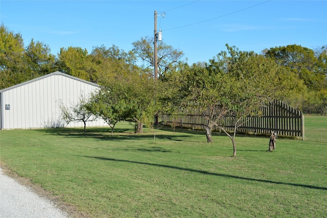 view of home's community featuring a yard