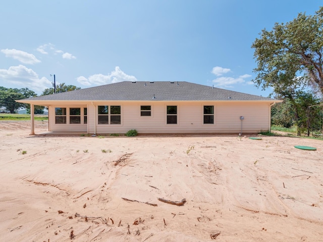 view of rear view of house