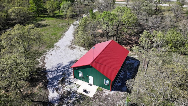 aerial view