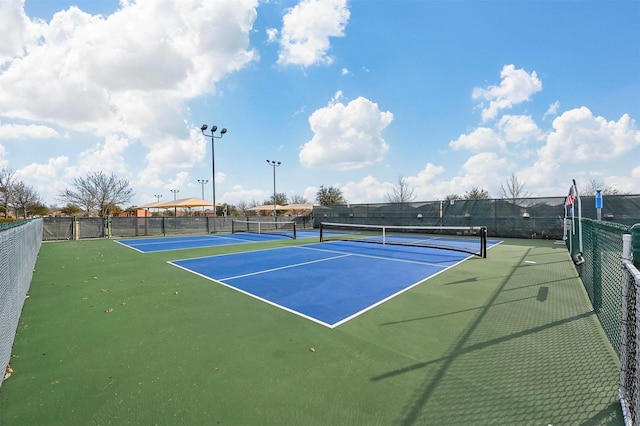 view of sport court with basketball court