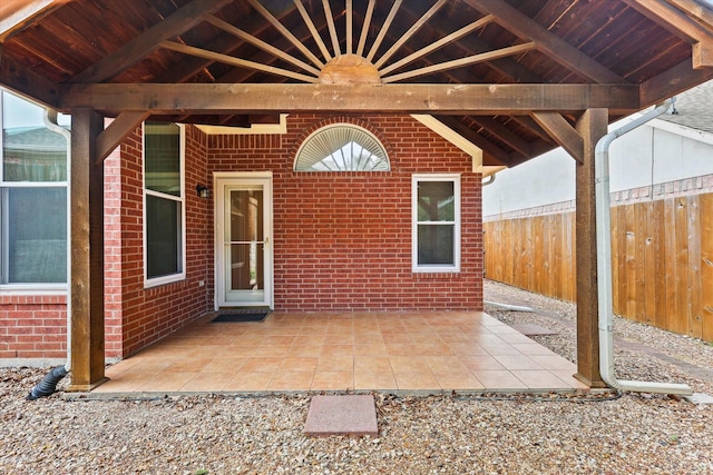 view of patio / terrace