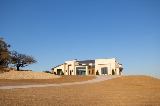 view of pueblo-style house