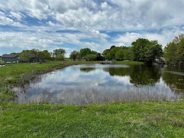 property view of water