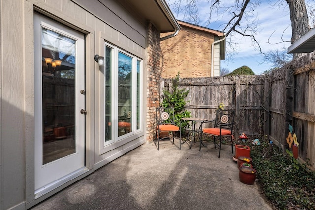 view of patio