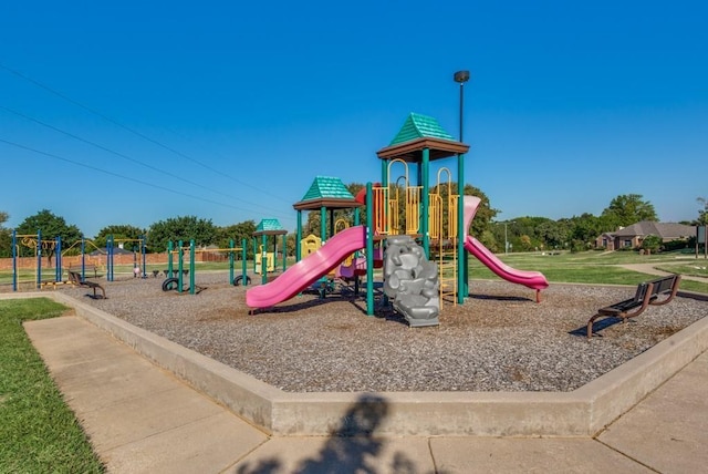 view of community playground