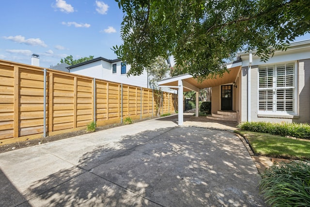 view of patio / terrace