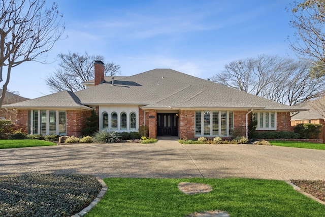 view of ranch-style house