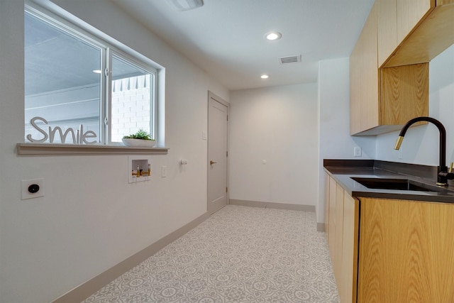 kitchen with sink