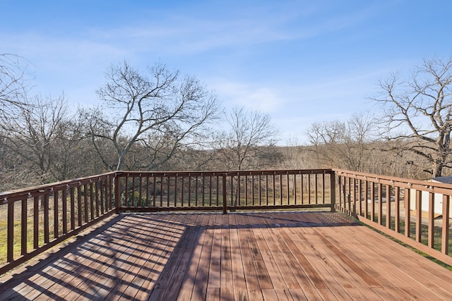 view of deck