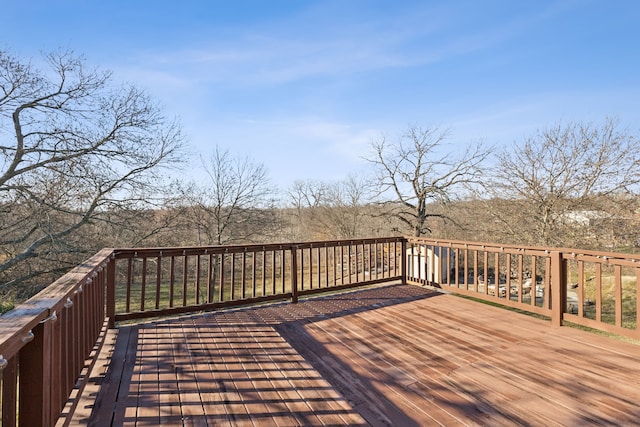 view of deck