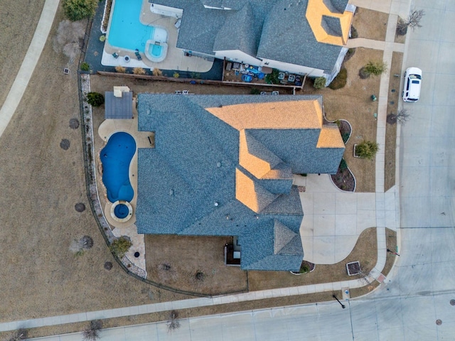 drone / aerial view