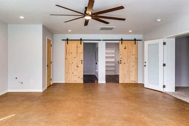 living room with ceiling fan, a brick fireplace, and dark hardwood / wood-style floors