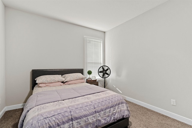 bedroom featuring carpet flooring