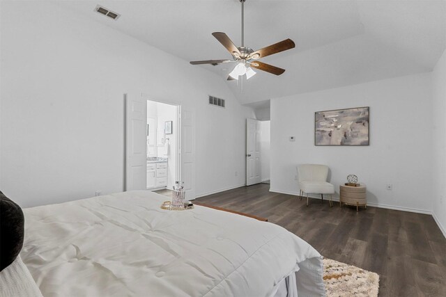 bathroom with separate shower and tub and hardwood / wood-style floors