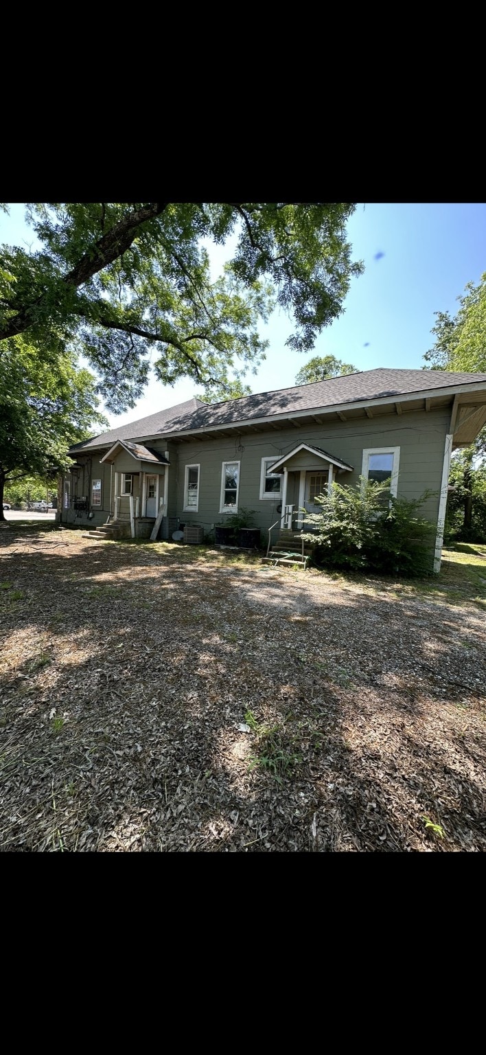 view of back of property