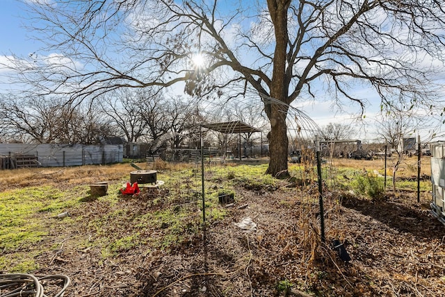 view of yard