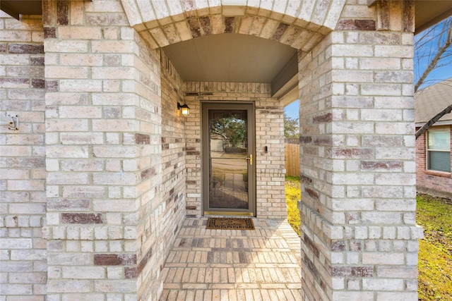 view of entrance to property