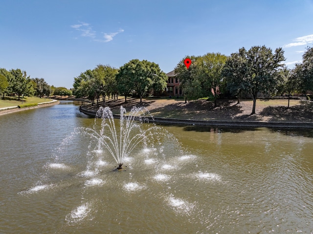 property view of water