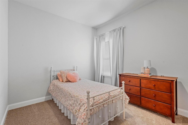 carpeted bedroom with multiple windows