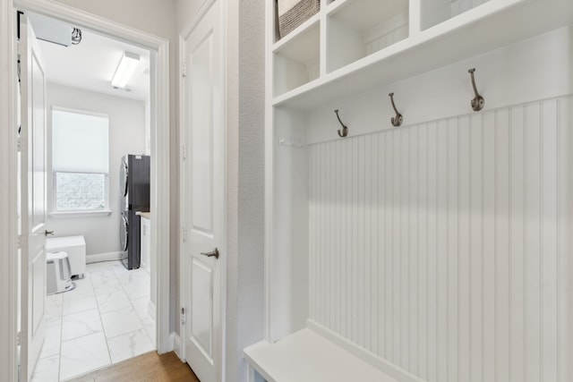 view of mudroom