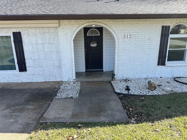 view of entrance to property