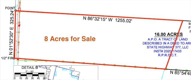 800-1498 New Hope Rd, Aubrey TX, 76227 land for sale