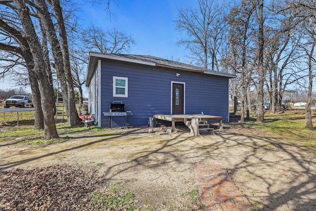 view of rear view of house