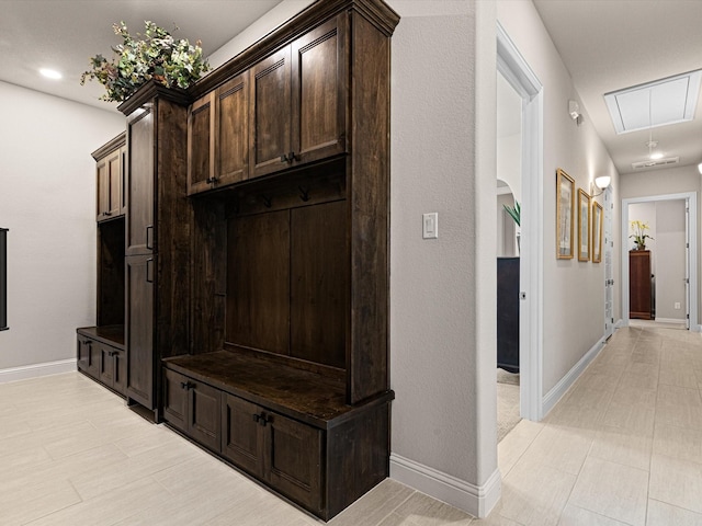 view of mudroom