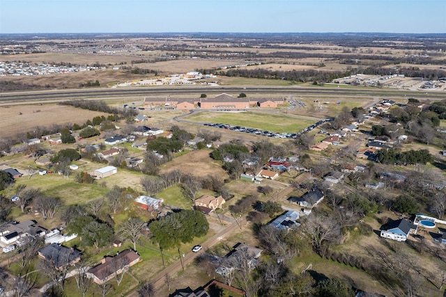 drone / aerial view