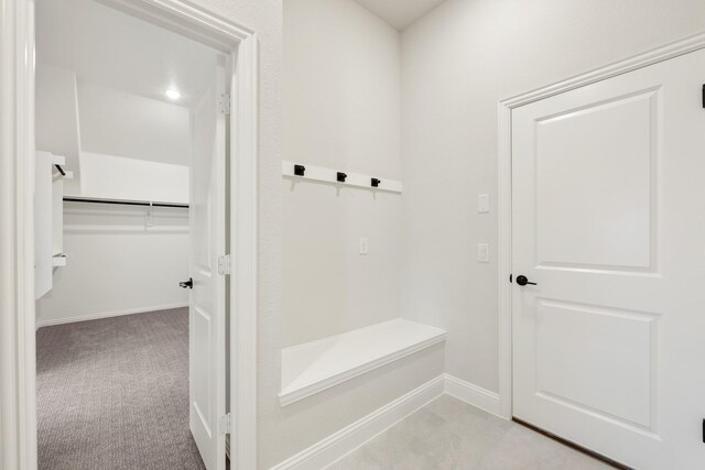 1233 Sylvia St, Desoto, TX 75115 - bathroom featuring two vanities, baseboards, and lofted ceiling