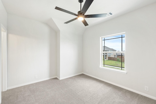 1233 Sylvia St, Desoto, TX 75115 - carpeted spare room with ceiling fan and baseboards