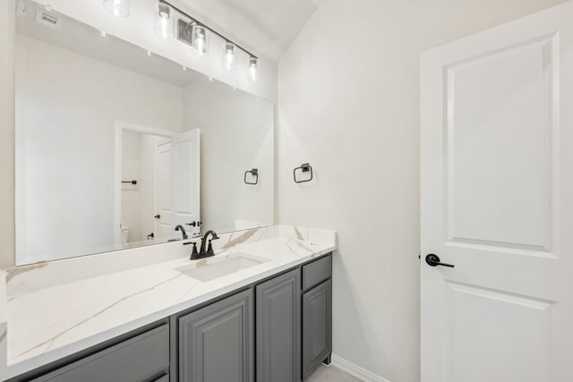 1233 Sylvia St, Desoto, TX 75115 - bathroom featuring vanity and toilet