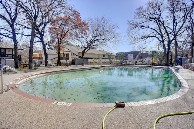 view of pool