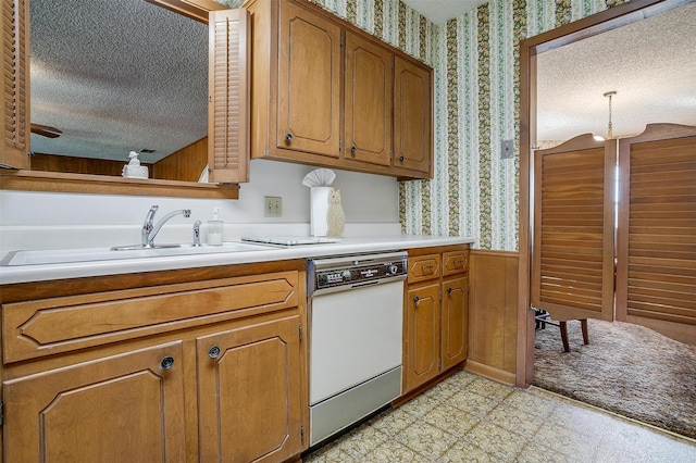 kitchen featuring sink and dishwasher