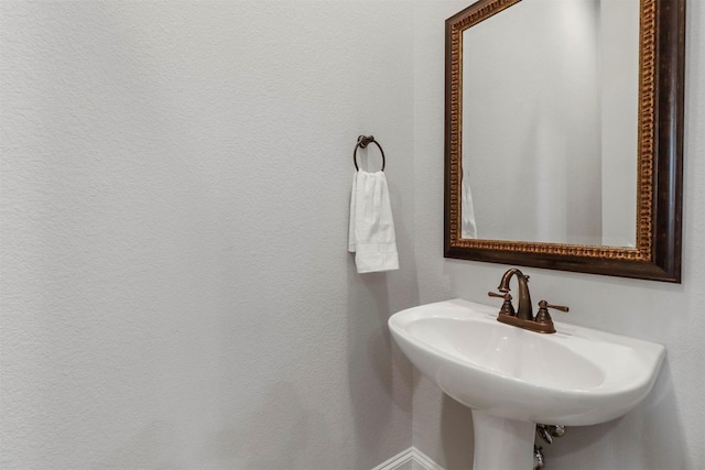 bathroom with sink