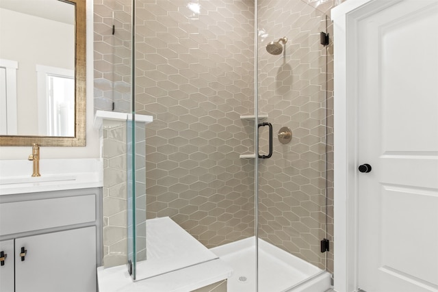 729 Tower Rd, Wylie, TX 75098 - full bathroom with vanity and a stall shower