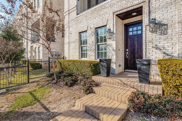 view of entrance to property