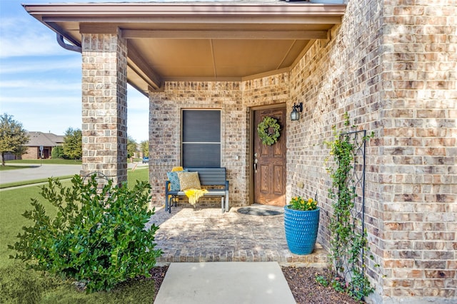 1701 Kachina Lodge Rd, Fort Worth, TX 76131 - entrance to property featuring brick siding