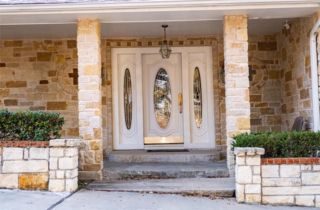 view of property entrance