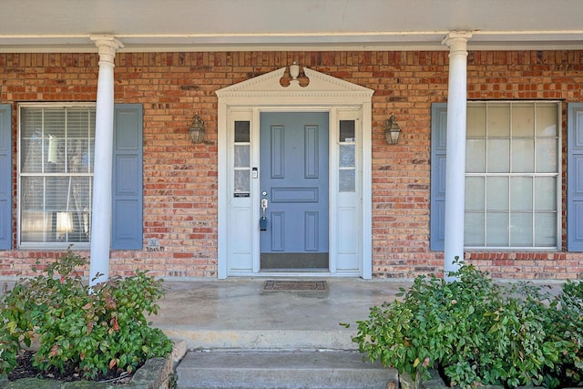 view of property entrance