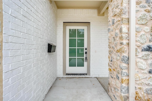 view of entrance to property