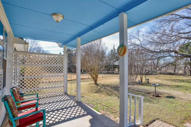 view of patio / terrace