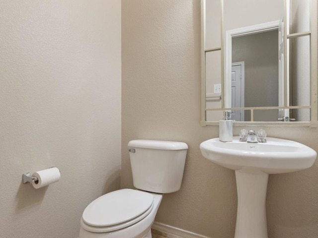 bathroom with toilet