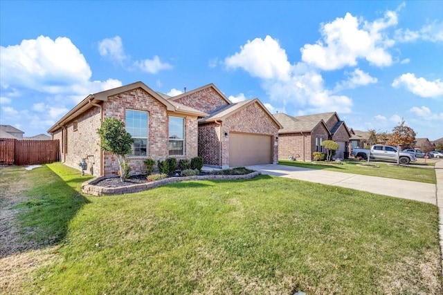 view of front of property with a front yard