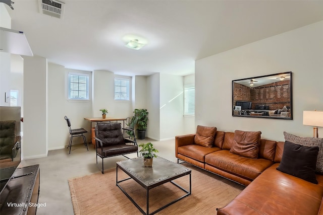 view of living room